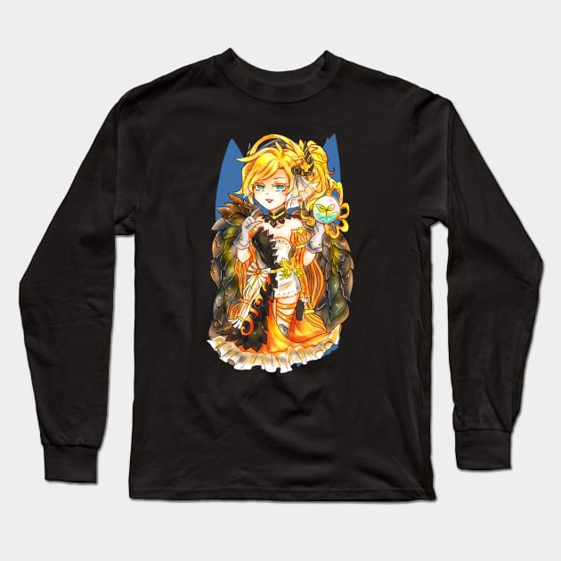 Dark Mage Mercy Long Sleeve T-Shirt by candypiggy